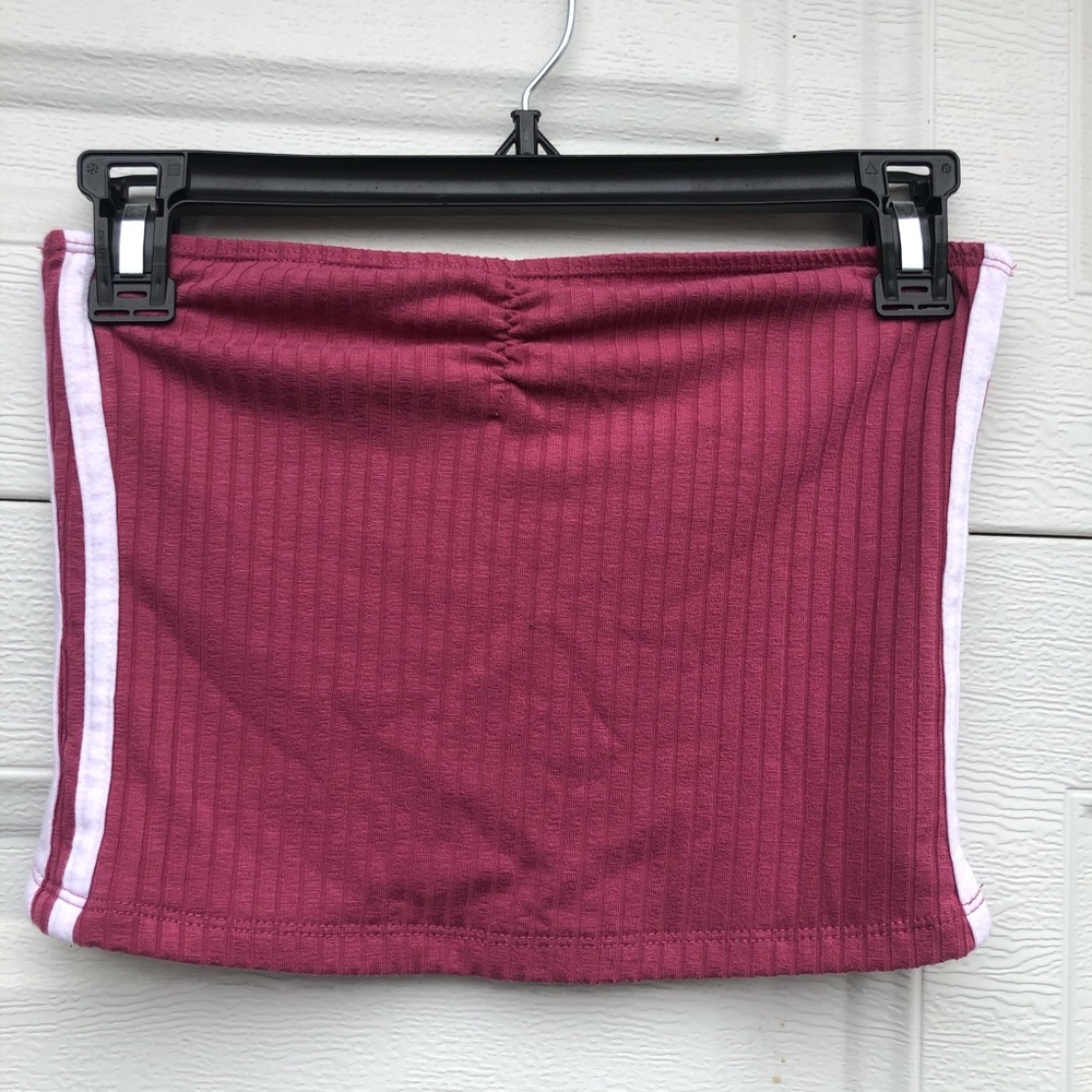 Pink retro Abercrombie tube top